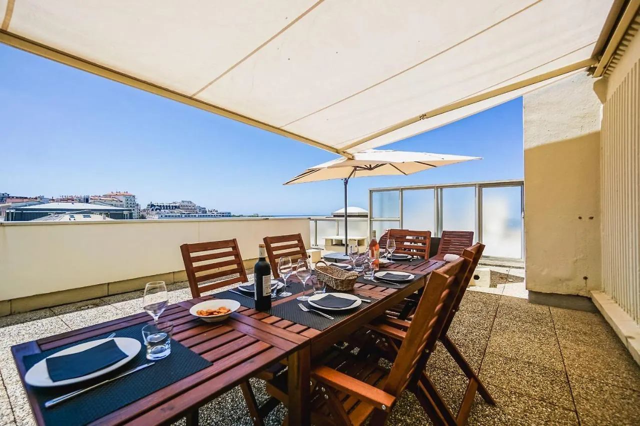 Cleo Keyweek Apartment With Terrace Sea Views Swimming Pool Biarritz